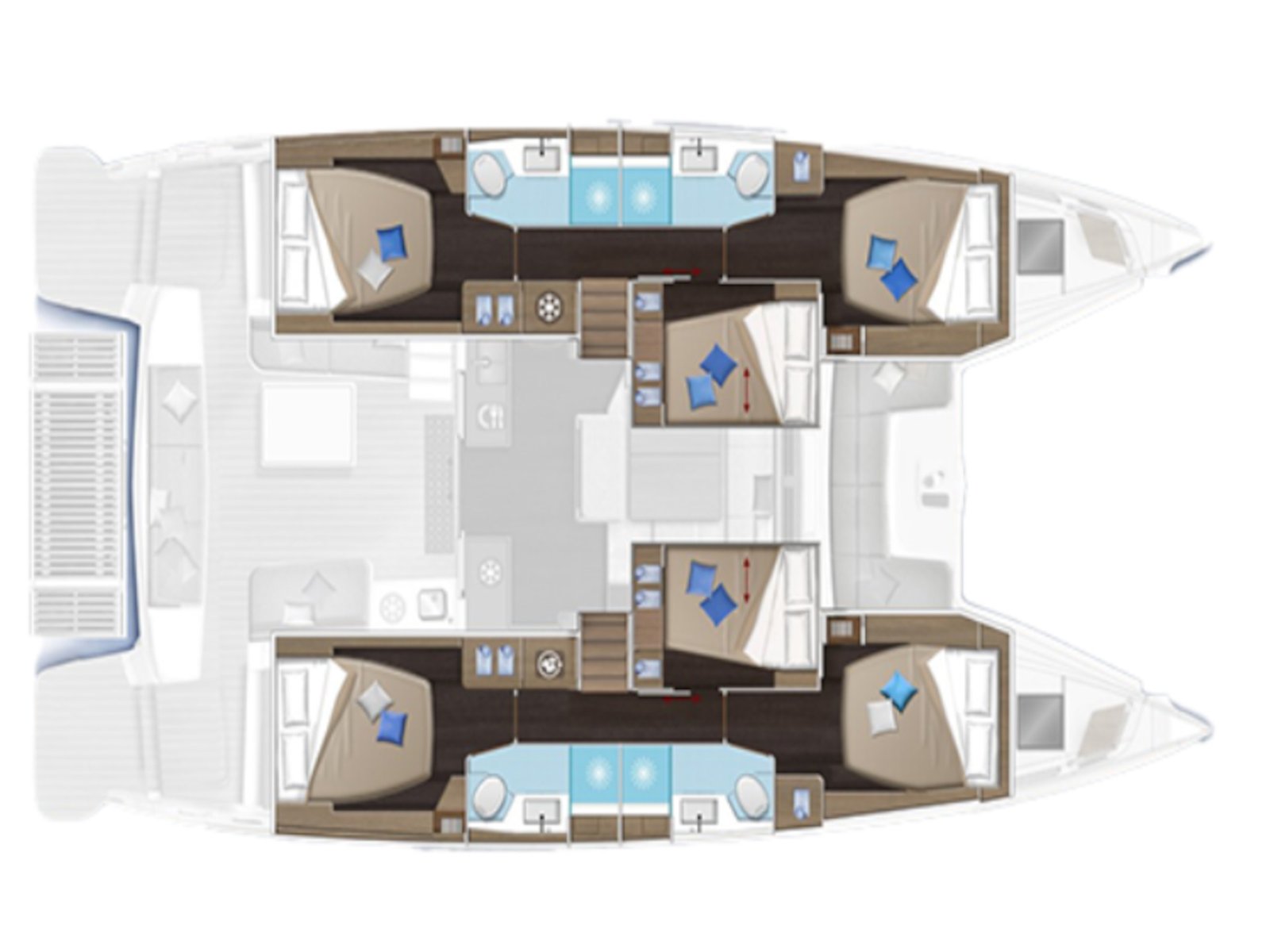 AEGEUS (A/C, Gen, W.Maker, Teak cockpit, underwater lights, 2 SUP & Wi-Fi)