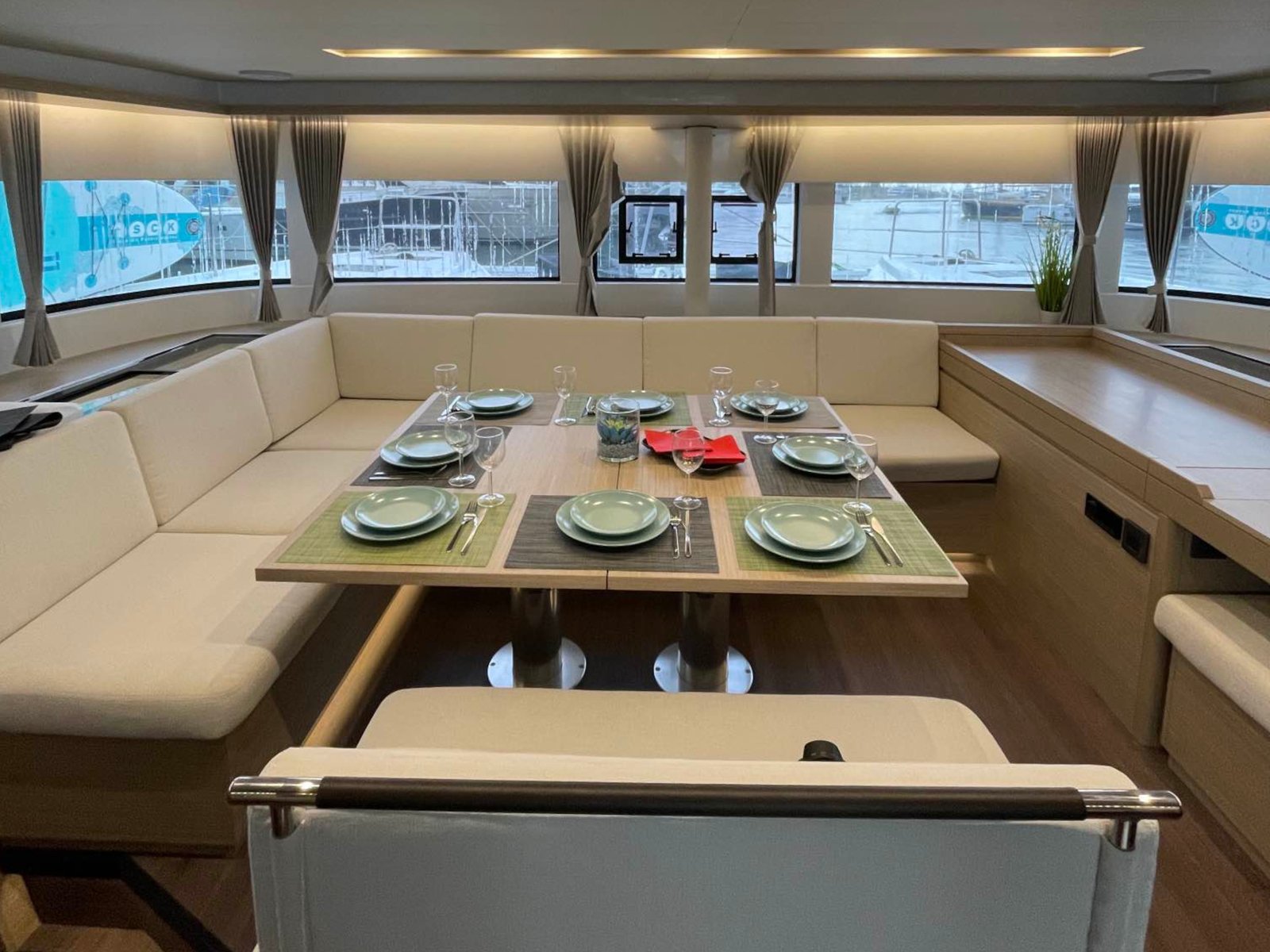 AEGEUS (A/C, Gen, W.Maker, Teak cockpit, underwater lights, 2 SUP & Wi-Fi)
