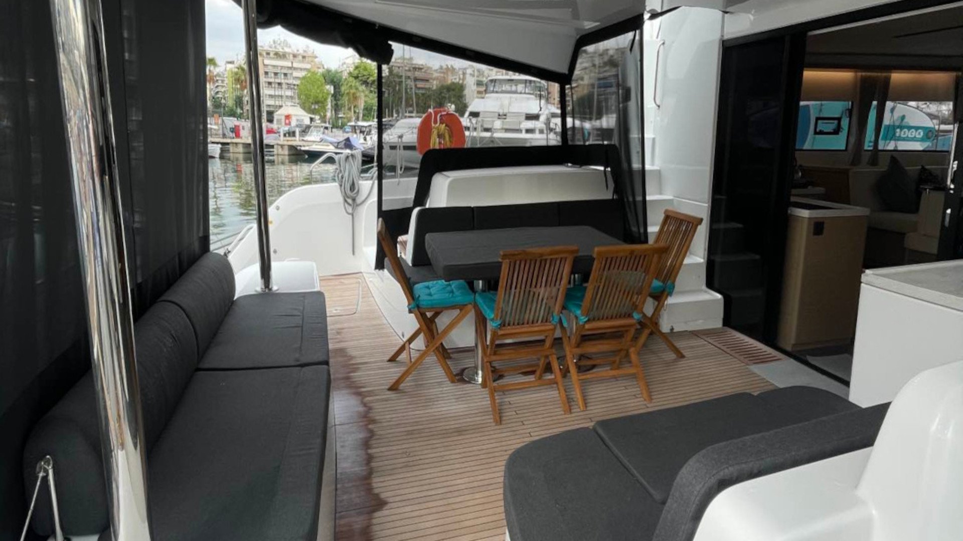 AEGEUS (A/C, Gen, W.Maker, Teak cockpit, underwater lights, 2 SUP & Wi-Fi)