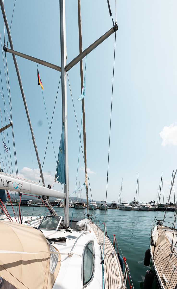 EVITA  <b><FONT COLOR="RED"> Boat location in LEFKAS MARINA, D-marin </FONT COLOR></b>
