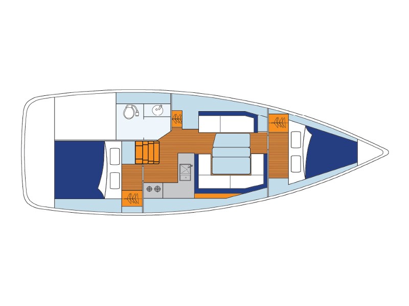 Sunsail 34- 2/1 Classic