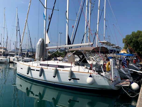 IZZI  <b><FONT COLOR="RED"> Boat location in LEFKAS MARINA, D-marin </FONT COLOR></b>