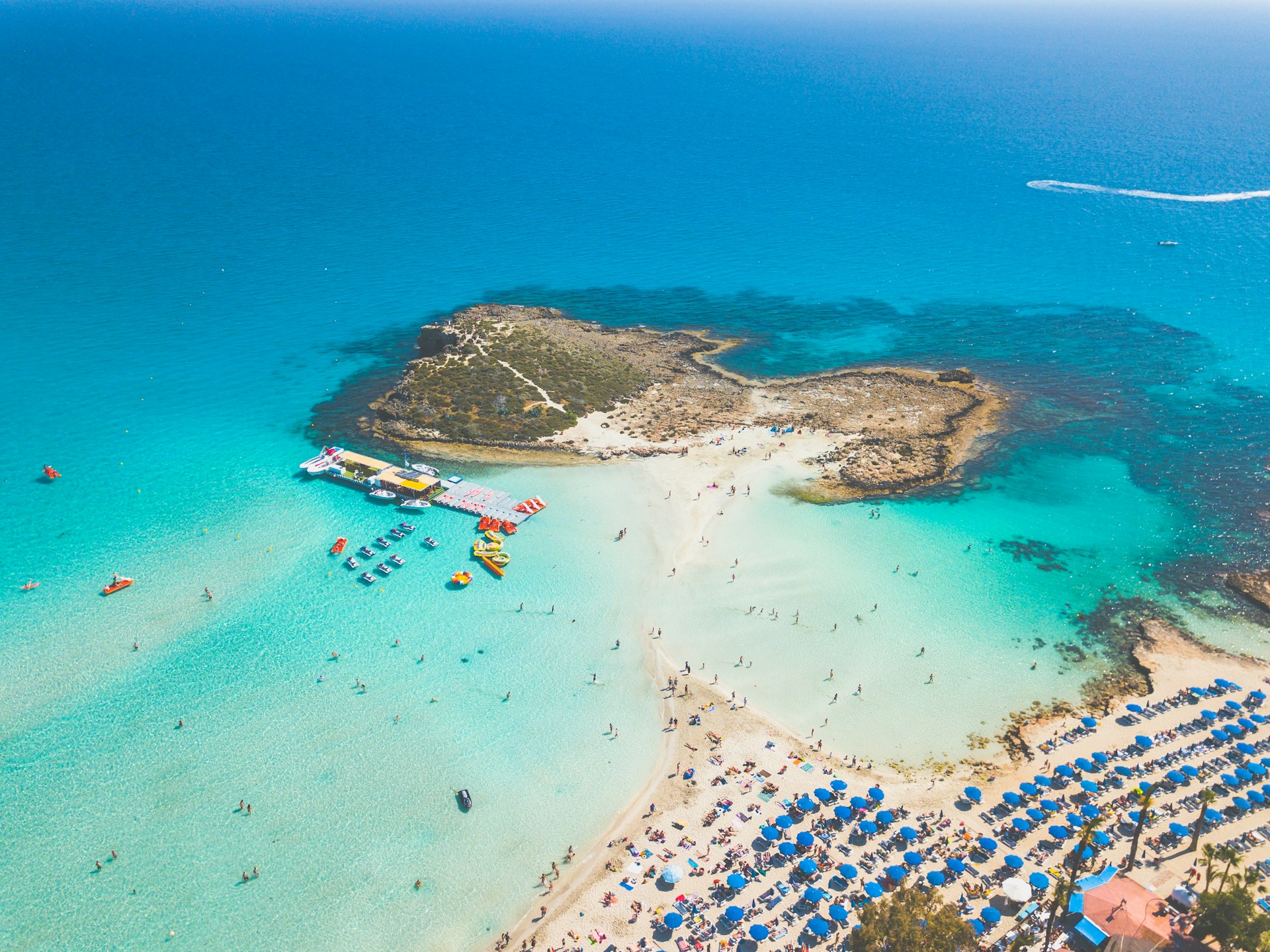a beach in cyprus